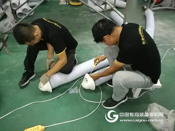 航点新风系统进驻北京高校!