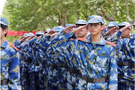 蚌埠學院少年 只此“軍”綠 2023級新生軍訓火熱進行中