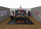 智龙体育室内模拟拳击综合运动馆拳击设备潮玩馆拳击设备趣味拳击设备