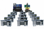 KHM-990B多媒体网络型数控机床机电一体化培训系统
