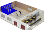 中視天威3D虛擬演播室|校園電視臺|數字真三維虛擬校園演播室系統