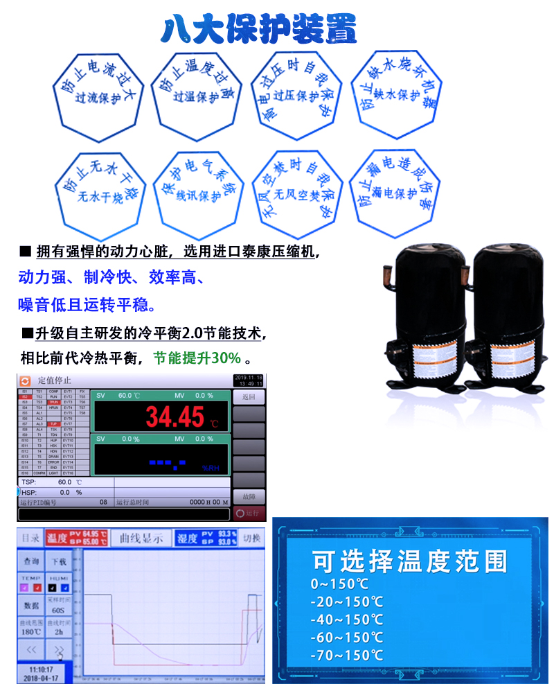 东莞皓天供应高低温试验箱材料老化测试专用