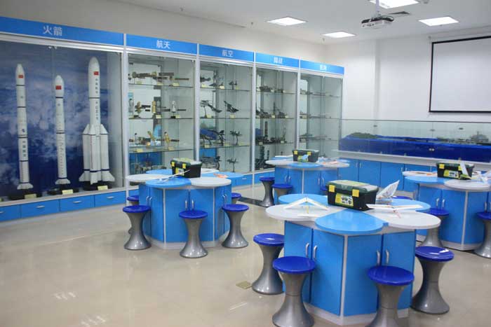 中学航模实验室建设方案 航模仪器 嫦娥系列展台