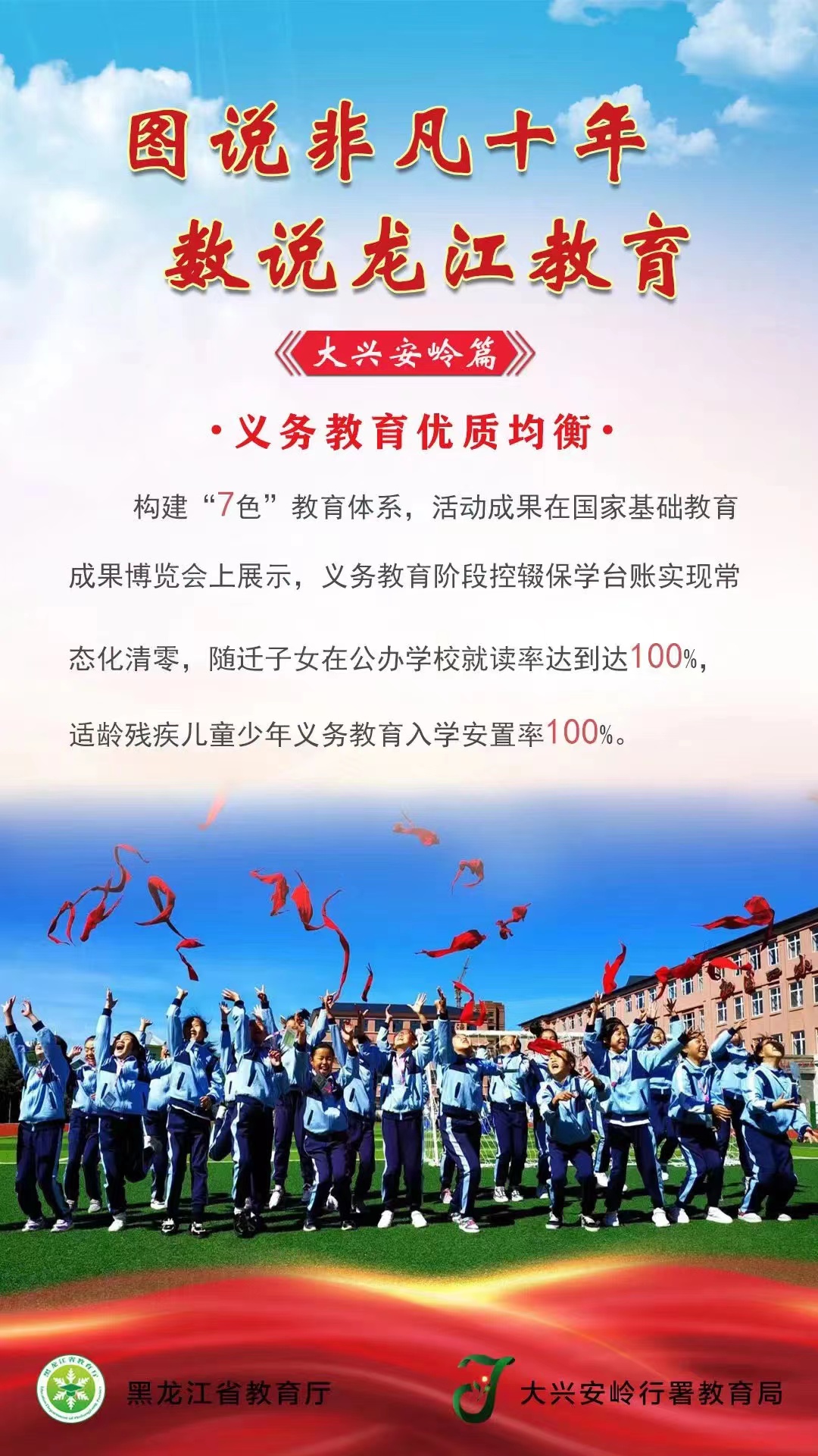 圖說非凡十年·數說龍江教育——大興安嶺篇