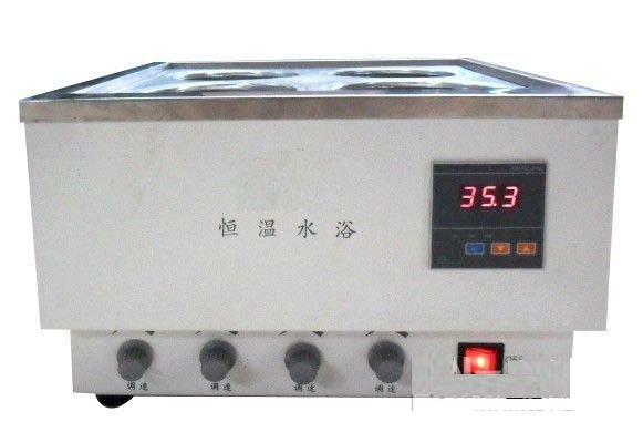四孔磁力搅拌恒温水浴锅,恒温水浴搅拌器 型号:HAD-SY4