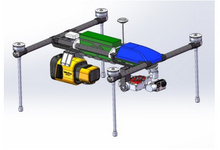 Ecodrone UAS-4 Pro轻便型一体式多光谱-激光雷达遥感系统