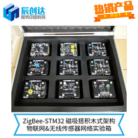 ZigBee-STM32物联网无线传感器网络实验箱 磁吸搭积木式架构 定制