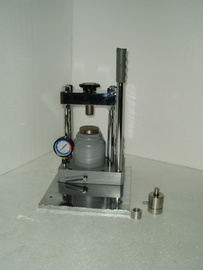 恒奥德仪器手动液压式压样机压片机型号HAD-YP2用于需要制备粉末试样的科研单位和厂化验室。