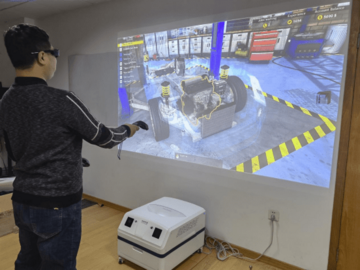 虚拟现实系统 VR-便携式多功能3D沉浸全息交互系统