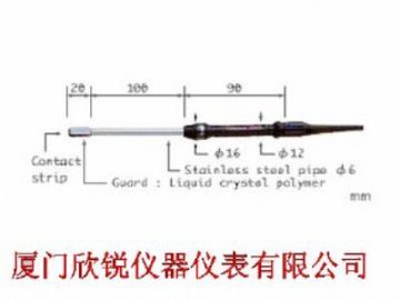 日本安立原装固定式表面温度测棒S-411K-01-1-TPC1-ANP