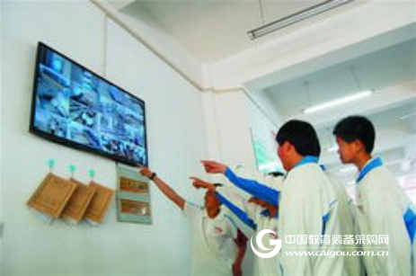 中小學升級版“智能食堂”同步直播引關注