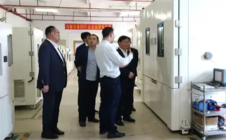 湖南通道縣縣長及領導蒞臨廣東宏展考察
