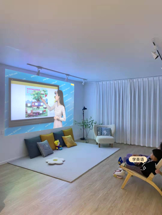上網課投屏老卡頓？投影儀高清穩定投屏上網課教程