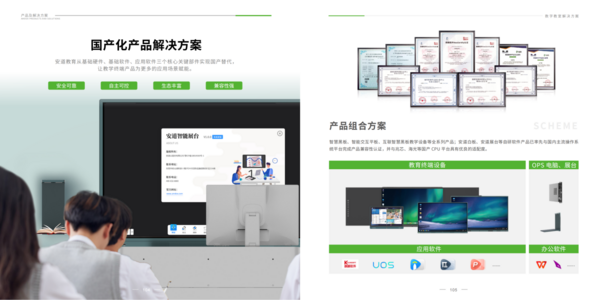 安道教育智能交互平板S4系列榮獲“信創適配性創新技術”獎