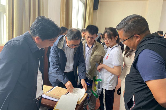 四川文理學院校長刁永鋒率隊赴金陽檢查指導頂崗支教工作
