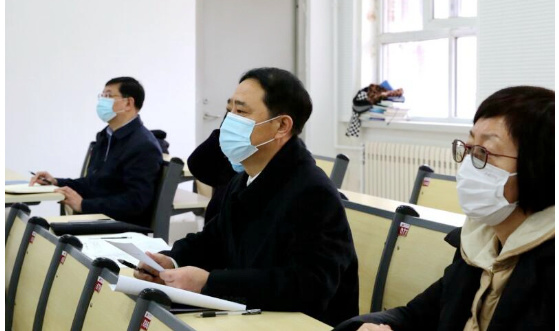 中國醫科大學開展2021-2022學年度春季學期開學首日聽課活動