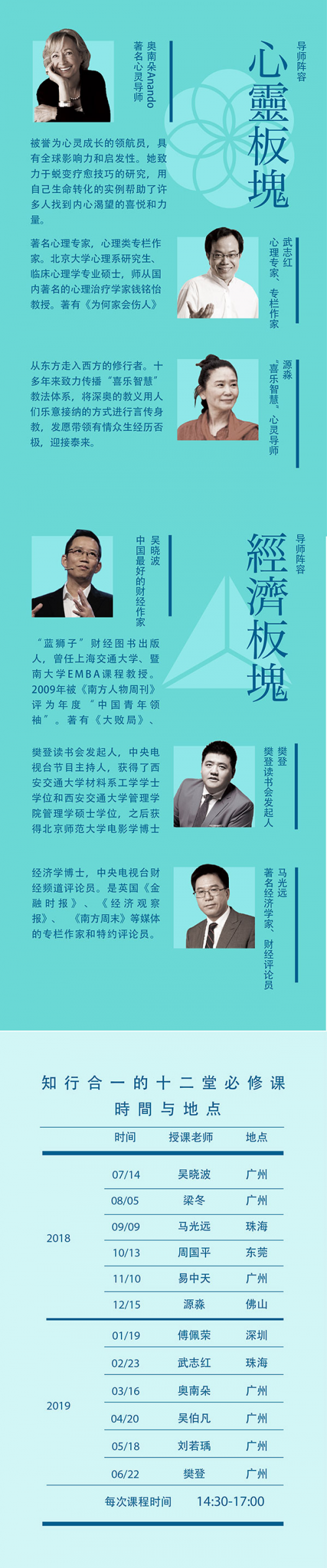 “立刻說”攜手12位大師聯袂呈獻《知行合一的12堂必修課》