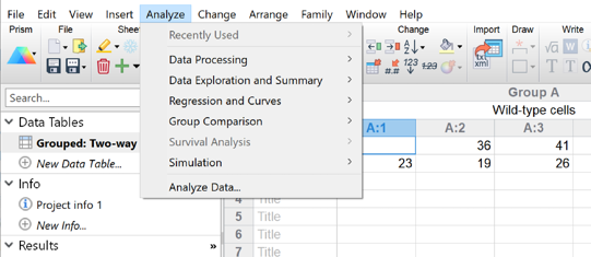 GraphPad Prism 9.1的新功能：探索Prism提供的全部分析