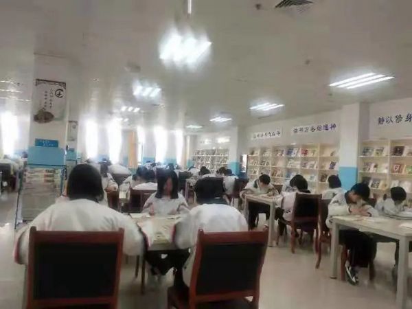 在文化盛宴中不斷展現自我——定州中學圖書館風采
