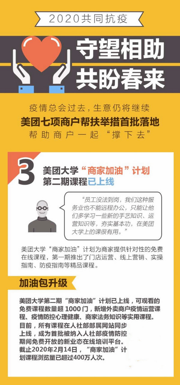 爱心传递信心，网易、美团、途牛等互联网企业开设云课堂