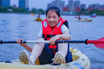 山东临沂举办“奔跑吧·少年”儿童青少年皮划艇主题健身活动
