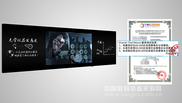 尊重传统 融合未来 纳米触控黑板向老师致敬