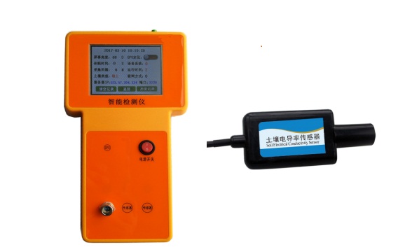 觸摸屏手持土壤電導率檢測儀